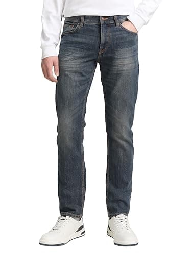 TOM TAILOR Herren Marvin Straight Jeans, 10281 - Mid Stone Wash Denim, 33/32
