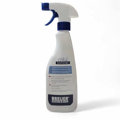 Breuer CERal Duschkabinen Reiniger 500 ml für Nano versiegelte Glasflächen Duschreiniger Glasreiniger Spezialreiniger zur Pflege Ihrer Duschkabine Putzmittel für die Dusche und Glas