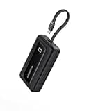 Anker portables Ladegerät, 10.000mAh 30W Powerbank, USB-C In und Out, Akkupack, Powerbank für Reisen, für iPhone 16/15/14/13, iPad, MacBook, Galaxy, Google und mehr