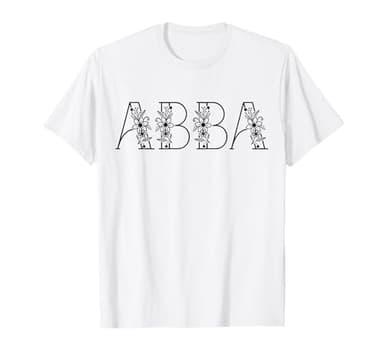 Abba Name Damen Herren Kinder Abba Geburtstag Shirt Geschenk Abba Name T-Shirt