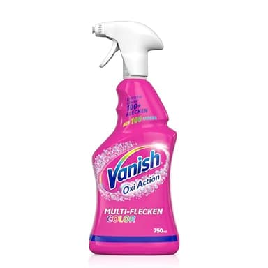 Vanish Oxi Action Vorwaschspray Color – 1 x 750 ml – Effektiv gegen 100+ Arten von Flecken – Fleckenentferner für die Vorbehandlung bunter Wäsche