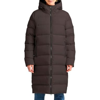 Jack Wolfskin Damen Frozen Palace Coat W Rds Mantel, Peat, L EU
