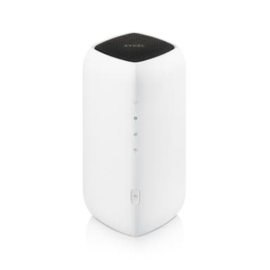 Zyxel 5G NR 4.67 Gbps Indoor Router | AX1800 WiFi 6 Router | Nebula Cloud Management | WiFi für 64 Geräte freigeben | Dual WAN Failover | Gigabit LAN Ports [Nebula FWA505]