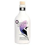 VOGELFREI COLOR Farbwechsel alkoholfreie Alternative 0,0% - Sommerliche Zitrusnote, wilde Berren aus der HEIMAT Dry Gin Destille mit Wacholder destilliert für alkoholfreie Cocktails (500ml)