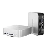 GEEKOM AI Mini PC A8 Max AMD Ryzen 9 8945HS(8 Kerne 16 Threads, bis zu 5.2 GHz), 2.5Gbps Dualer LAN Port Mini Gaming PC mit 32GB DDR5 2TB SSD, Mini PC Windows 11 Pro | WIFI 6E | BT 5.2 | USB4 | 8K UHD