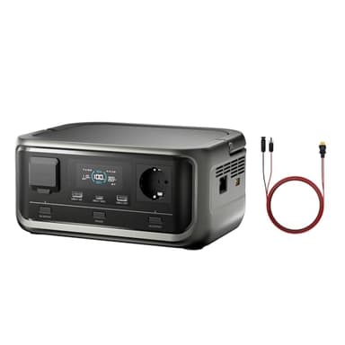 ALLPOWERS VOLIX P300 Tragbare Powerstation, 256Wh LiFePO4 Akku, 300W (Max 600W) Solargenerator, <20 ms USV, 100W USB-C Ausgang, 3000 Ladezyklen Für Camping Draußen Reisen Notfälle Spieler Festival
