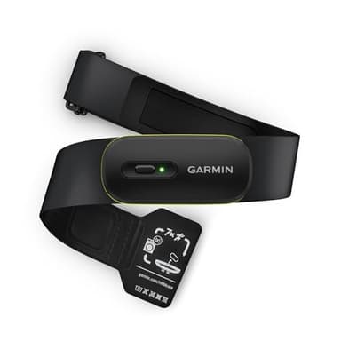 Garmin HRM 600 - Herzfreqzenz-Brustgurt zur Messung von präzisen Herzfrequenz- und HFV-Daten, Schritten, Geschwindigkeit und Distanz, bis zu 2 Monate Akkulaufzeit mit aufladbarem Akku, Größe M-XL