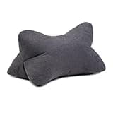 liebling Marco Lesekissen, Leseknochen, Bücherkissen, 100% Polyester, 40 x 25 cm, Farbe: anthrazit