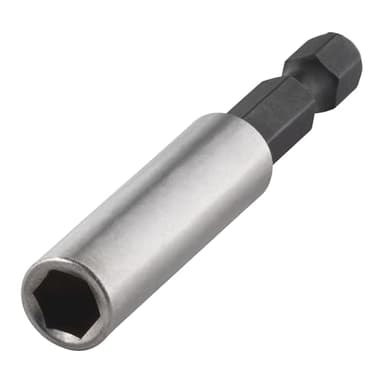 wolfcraft Magnetischer Bithalter - 2426000 - Länge 60 mm - für sicheren Halt und schnellen Werkzeugwechsel