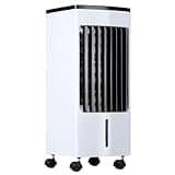 Lifetime Air Klimaanlage Mobile - Ventilator, Luftbefeuchter und Luftkühler - Klimagerät ohne Abluftschlauch - Air Cooler 55dB - Fernbedienung und Timer - Wassertank 4L - 22 x 24 x 53,5 cm