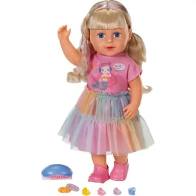 Zapf Creation 838006 Baby Born Puppe Carla, 43 cm