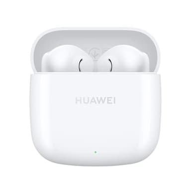 HUAWEI FreeBuds SE 2 Kabellos Kopfhörer, Bis zu 40 Stunden Akkulaufzeit, Leicht und komfortabel, Ausgewogener Klang, Wasserdichtigkeit, keramisch weiß