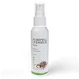RepellShield Natürlicher Zeckenschutz - 100ml - Hautfreundliches Zeckenspray als Schutzbarriere für Menschen, Insektenspray für Körper & Zeckenmittel für Katzen und Hunde, Anti Zecken Spray
