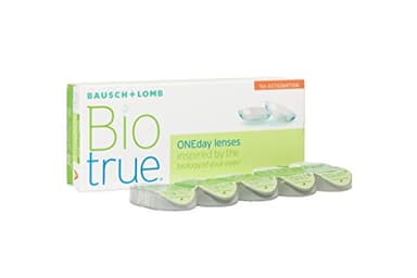 Bausch + Lomb Biotrue ONEday for Astigmatism Tageslinsen, torische Kontaktlinsen, weich, 30 Stück BC 8.4 mm / DIA 14.5 / CYL -0.75 / Achse 70 / -2 Dioptrien