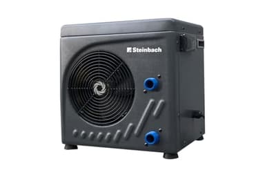 STEINBACH Wärmepumpe Mini – 049275 – Automatische Wärmepumpe für Pools bis 20.000 l – Mit LED-Display und integriertem Durchflusssensor