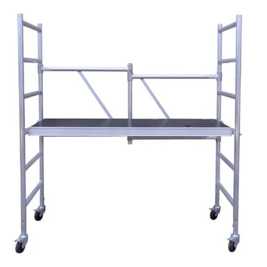 Alumexx Eco - Line Klappgerüst Modul A - Fahrgerüst - Klappgerüst - Geeignet Für Privat Gebrauch - Klasse 2 - Aluminium - 3m Arbeitshöhe - Gerüst - Niederländische Herstellung - TÜV Geprüft