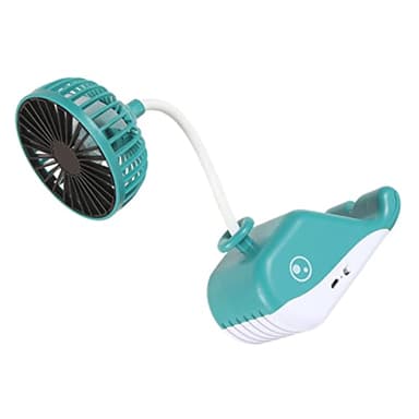 NUOBESTY Handy-halterung Lüfter Usb Tischventilator Kühlung Kraftvoll Faltbarer Usb-lüfter Für Praktischer Fan Desktop-usb-lüfter Handyhalter-fan Smartphone Standventilator Grün Stk