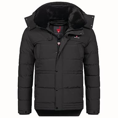 Höhenhorn Adamelo Herren Winter Jacke Schwarz Gr. L