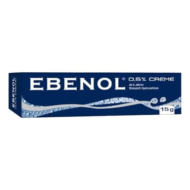 EBENOL 0,5% Creme 15 g - zur Behandlung von Neurodermitis und Entzündungen der Haut