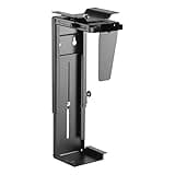 Ewent EW1293 - Rechner-Halterung für Schreibtisch Drehbar Schwenkbar bis 10Kg & 360-Grad Flexibel PC Computer Gehäuse-Halter Unter-Tischhalterung