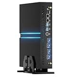 Kinupute Mini PC Gaming, Kleiner Desktop Computer Core i9-12900F bis 5.1GHz, Windows 11 Pro, 64G DDR5| 2T PCIE4.0 SSD, GeForce RTX3060 12G, Dual LAN, Vier Display, 8K Ausgänge, WiFi6E/BT5.3, Optisch