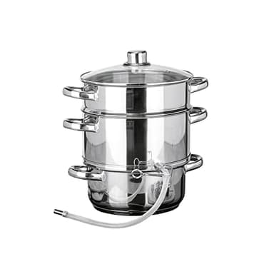 Haushalt International Entsafter aus Edelstahl