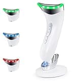 WILLONG Gesichtsmassagegerät Gegen Falten,EMS Gua Sha Elektrisch Massagegerät mit 3 Modi,Face Massager für Straffung und Lifting,45°Gesichtsmassage