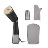 Philips Dampfglätter 5000-Serie – 35 Sekunden Aufheizen, kontinuierlicher Dampf, zwei Wassertanks, Eco-Modus, verstellbarer Kopf, Metallplatte, Handschuh, Beutel & StyleMat, anthrazit (STH5030/80)