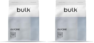 Bulk Glycin Pulver, 2000 mg pro Portion, 500 g (Packung mit 2)