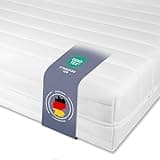 Träumegut24 ergonomische 7-Zonen Matratze | Größe + Höhe wählbar | Härtegrad H2 & H3 | Kaltschaummatratze | Öko-Tex Zertifiziert | Rollmatratze (140 x 200 cm, Höhe 11 cm)