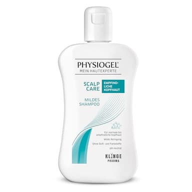 PHYSIOGEL Scalp Care Mildes Shampoo 250 ml - milde Reinigung und Pflege speziell für empfindliche Kopfhaut - Feuchtigkeitsshampoo für den täglichen Bedarf
