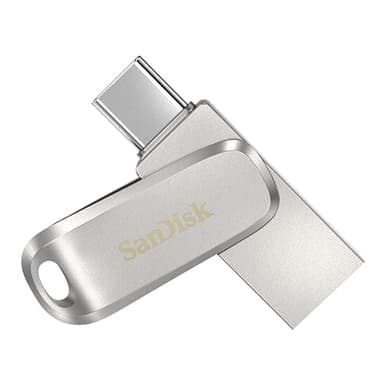 SanDisk Ultra Dual Drive Luxe USB Type-C-Laufwerk Smartphone Speicher 512 GB (Mobiler Speicher, USB 3.2 Gen 1, drehbares Design, 400 MB/s Lesen, USB Laufwerk, automatisches Backup)