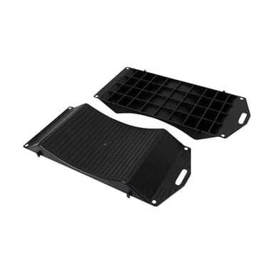 Relaxdays Reifenschoner gegen Standplatten, 2er Set, 10–20 Zoll, Oldtimer & Wohnwagen Reifenschutz, Reifenschuh, schwarz