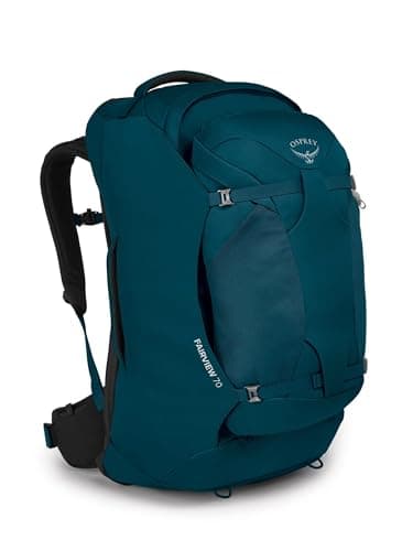 Osprey Europe Damen Fairview 40 Rucksack, Night Jungle Blue, Einheitsgröße