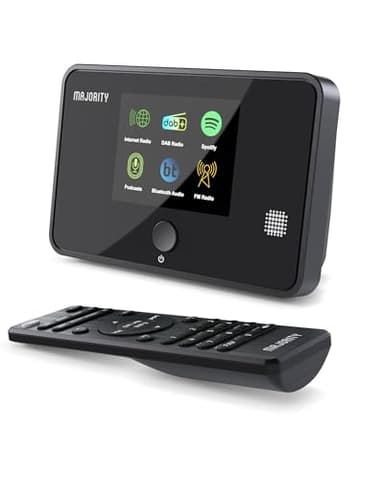 Tuner Internetradio WLAN | DAB+ Adapter Bluetooth | Streamer Hifi Spotify Connect | Digitalradio Stereo Receiver | Aktive Lautsprecher Erforderlich- Nicht Im Lieferumfang Enthalten | MAJORITY Robinson
