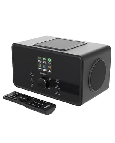 Internetradio WLAN | DAB Radio mit Bluetooth | Küchenradio 100 Watt 2.1-Lautsprecher mit Subwoofer | DAB Plus Radio | Internet Radios | Digitalradio DAB Plus mit Fernbedienung | MAJORITY Bard