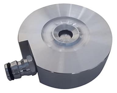 Rasensprenger Typ Bodenregner, 5 Jahre Funktionsgarantie, Made in Germany, aus hochwertigem Aluminium, Schriftzug "noble design dessau"