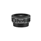 Canon EF-S 24mm F2.8 STM Pancake-Objektiv (52mm Filtergewinde) schwarz, EF-S2428STM