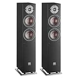 Dali Oberon 5 Standlautsprecher Paar - Passive Lautsprecher mit schlankem und elegantem Design, kombiniert mit herausragender High-End-Klangqualität für ein unübertroffenes Musik- und Heimkinoerlebnis