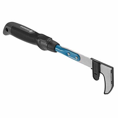 Gardena Fugenkratzer-Aktion: Unkrautkratzer zum Entfernen von Gras, Moos und Unkraut, zweiseitig geschliffenes Edelstahlmesser, rostfrei (8959-30)