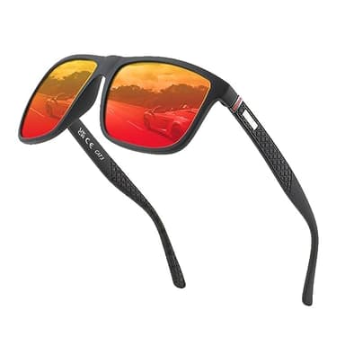 Perfectmiaoxuan Polarisierte Sonnenbrille Herren/Damen ; Vintage/Klassisch/Elegant Brillengestell; HD-Pilotobjektive; Golf/Fahren/Angeln/Reisebrille/Outdoor-Sportarten Mode Sonnenbrille