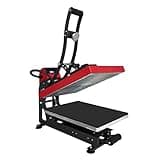 YyanLAK Transferpresse, 2000W Heat Press DIY Auto Hitzepresse Heißpresse T-Shirtpresse Heat Press Transferpresse 40x50cm für T-Shirts, Puzzles, Mauspads und Andere Flache, Hitzebeständige