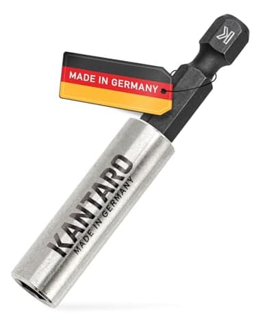 KANTARO 8011 Universal Bithalter magnetisch Edelstahlhülse E6.3 L58mm Made in Germany