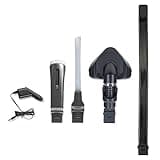 Genius Invictus ONE 3.0e Handstaubsauger 5 TLG. Zubehörset – Staubset für Invictus One 3.0e, Flexibl Soft-Bürste, Abstaub-Bürste, Flexiblefugendüse, Dreieck-Bodendüse, mit KFZ-Adapter