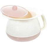 VICASKY Handliches Nachttopf mit Deckel für Erwachsene Tragbarer Urinbehälter für Reisen Ältere Menschen und Schwangere Stabil und Hygienisch