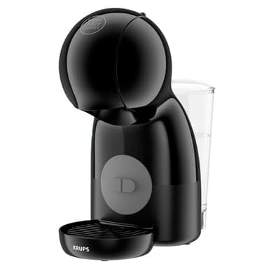 NESCAFÉ Dolce Gusto Piccolo XS by KRUPS, Kaffeekapselmaschine, 15 Bar, 0,8l Wassertank, Energiesparmodus, passt in jede Küche dank geringer Standfläche, Heiß- & Kaltgetränke, anthrazit, KP1A3B