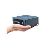 TRIGKEY Mini PC, Ryzen 7 5850U (8C/16T, bis zu 4,4 GHz), 32G DDR4 1T NVMe SSD, S5 Mini Computer Radeon Graphics 8Core 2000 MHz, DP+HDMI+Type-C Triple Display 4K Output, WiFi-6, BT 5.2, 1000 M LAN