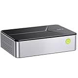 GMKtec Ubuntu Mini PC Linux NAS, G9 Intel N150 Dual Boot Linux+OS Mini Computer 12GB DDR5 64GB EMMC + 1TB M.2 SSD, 4*M.2 NVMe Slots, Dual NIC 2.5GbE, USB-C/USB 3.2 10Gbps, Network Attached Storage