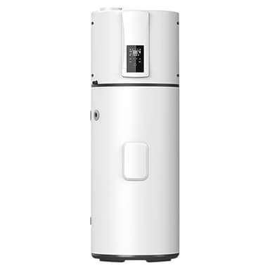 Wärmepumpen Vertikale, Brauchwasserwärmepumpe 194 L, R290 Luft-Wasser Wärmepumpe für Villen, Hotels, Ferienwohnungen, Gewerbe und den Außenbereich, Schnelle Aufheizung auf 75°C, 230V, WiFi