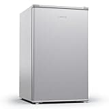 Klarstein Mini Kühlschrank für Zimmer, 80 L Mini-Kühlschrank mit Gefrierfach für Getränke, Snacks, Skincare & Kosmetik, Kühlschrank Klein mit Manuelle Abtauung & Eiswürfelbehälter, 0-10°C
